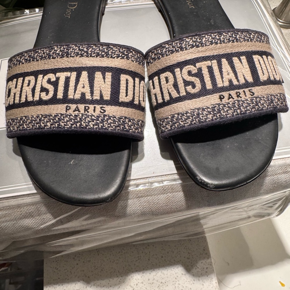 Dior Black and Tan Sandals - Picture 5 of 5
